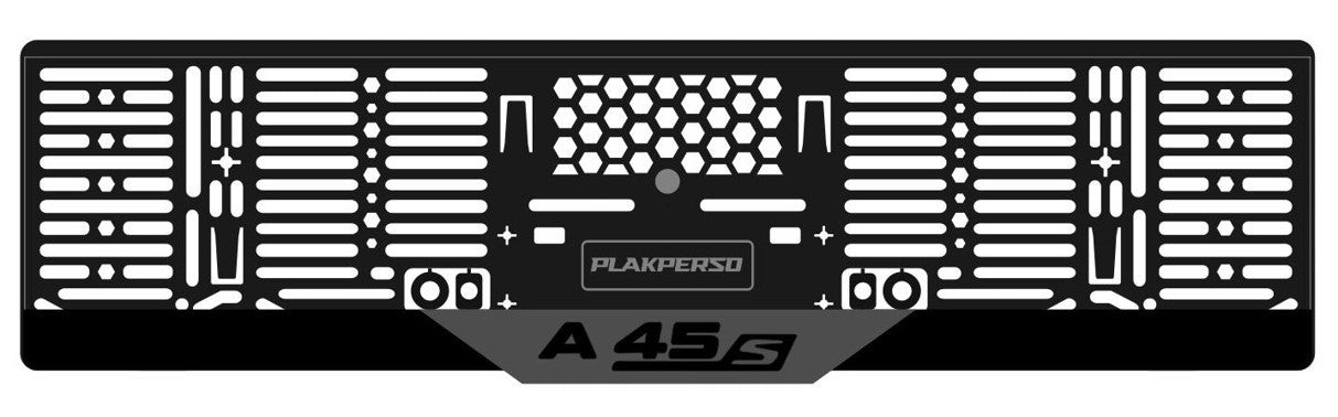 Support de plaque - MERCEDES