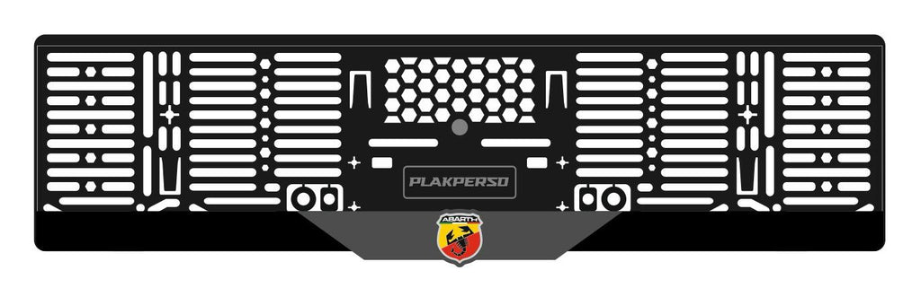 Support de plaque - ABARTH