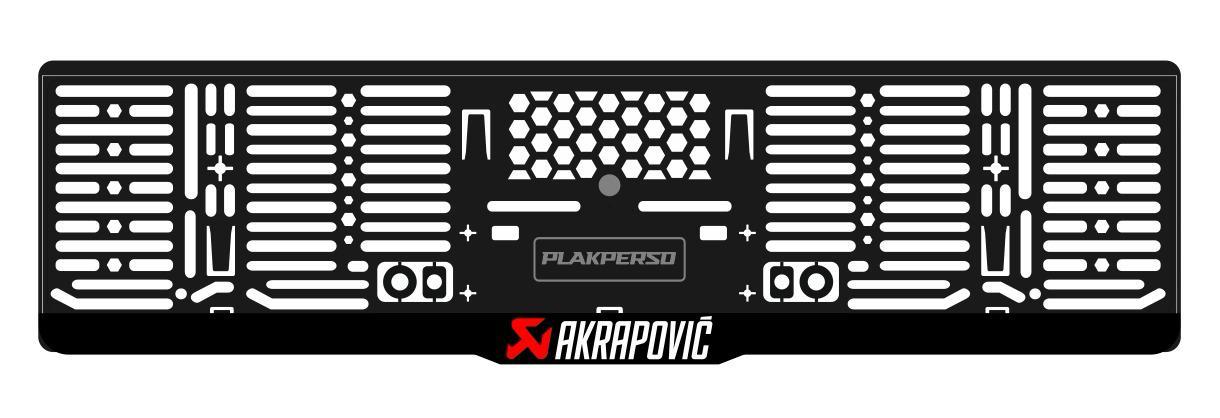 Support de plaque - AKRAPOVIC