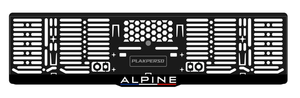 Support de plaque - ALPINE