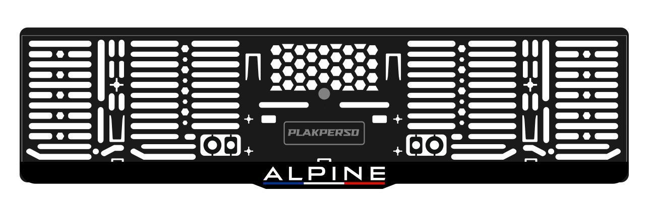 Support de plaque - ALPINE