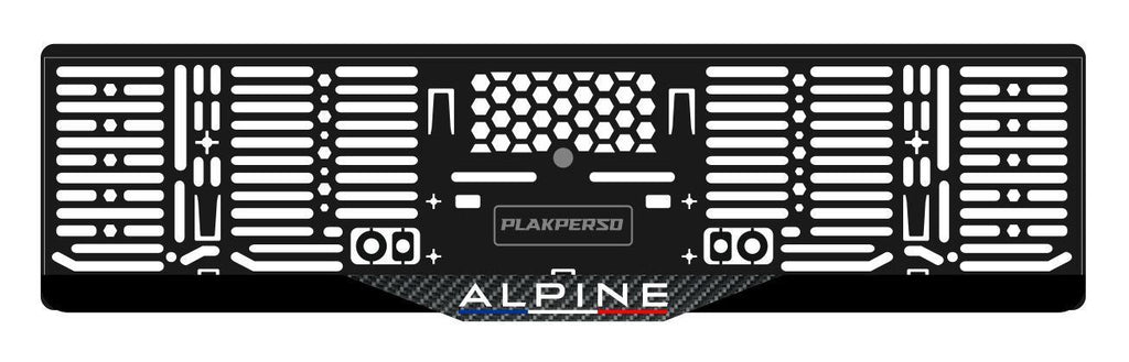Support de plaque - ALPINE