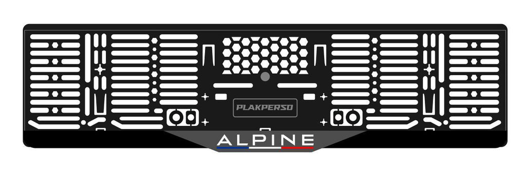 Support de plaque - ALPINE
