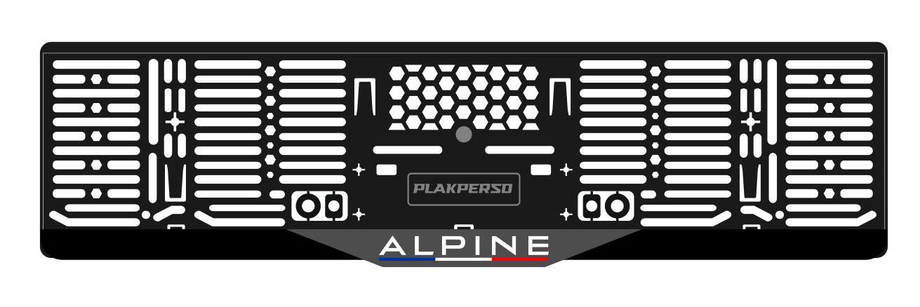 Support de plaque - ALPINE
