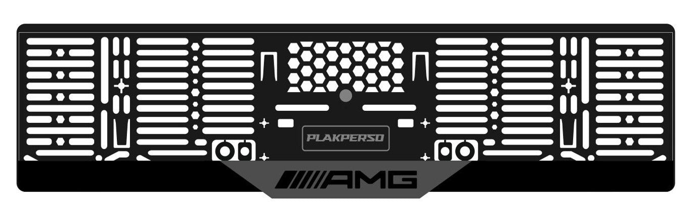 Support de plaque - MERCEDES