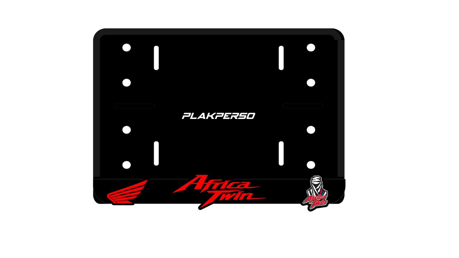 Porte-plaque moto - AFRICA TWIN