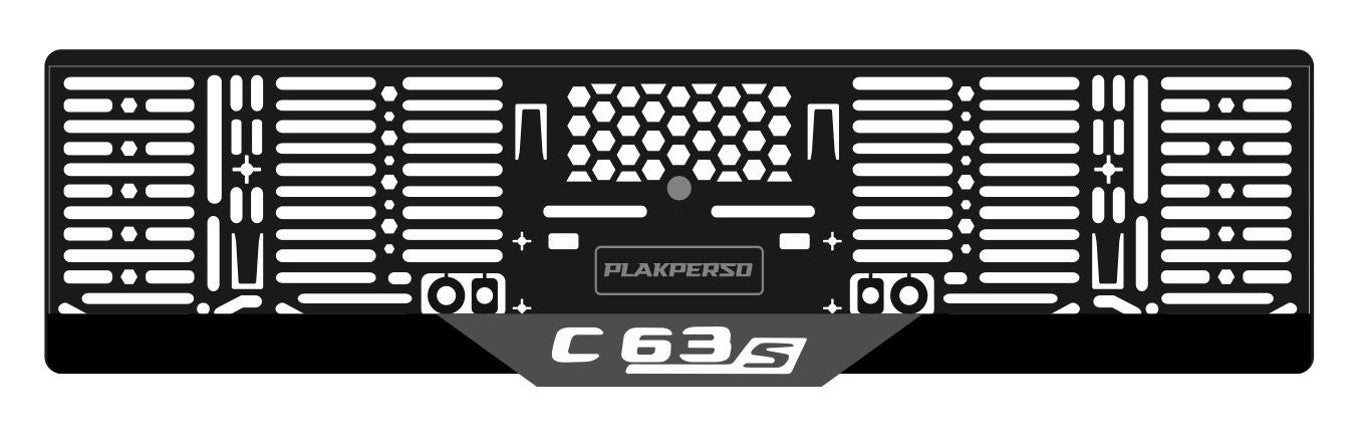 Support de plaque - MERCEDES