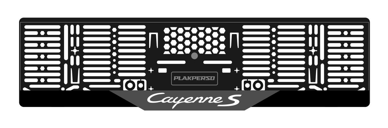 Support de plaque - PORSCHE