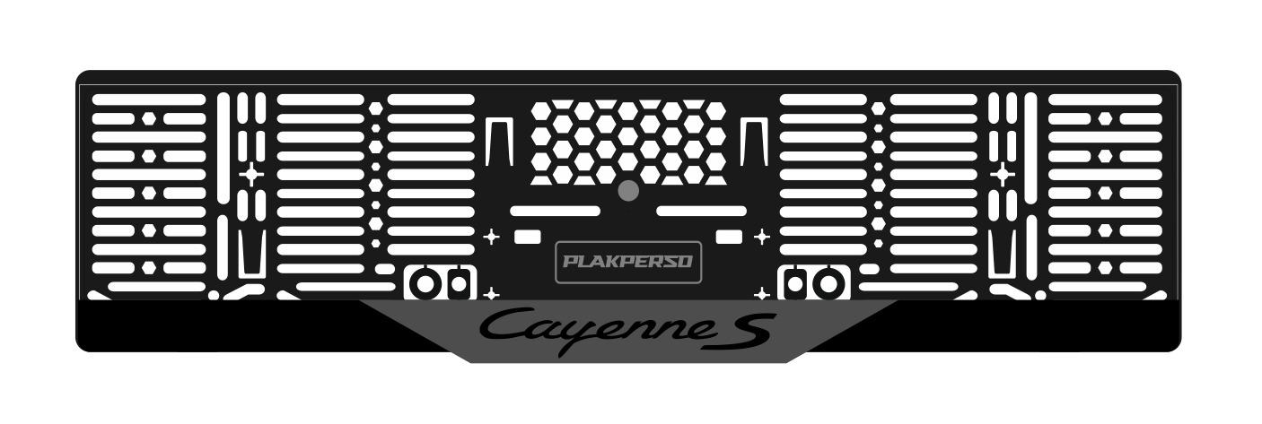 Support de plaque - PORSCHE