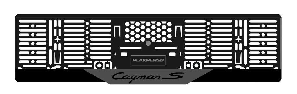 Support de plaque - PORSCHE