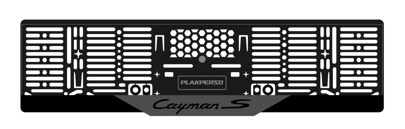 Support de plaque - PORSCHE