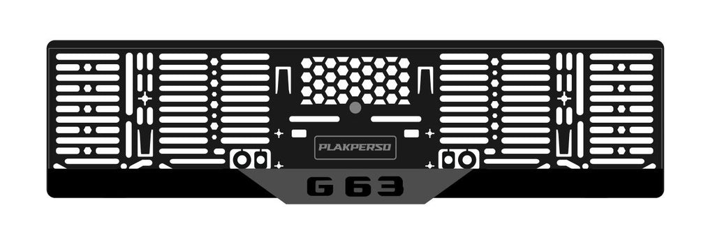 Support de plaque - MERCEDES