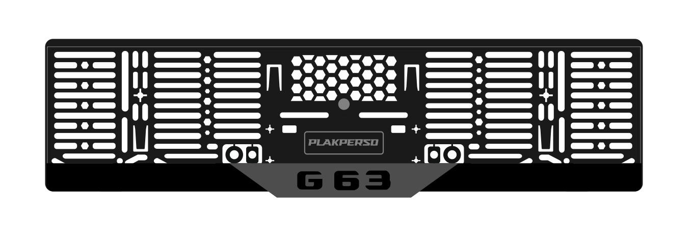 Support de plaque - MERCEDES