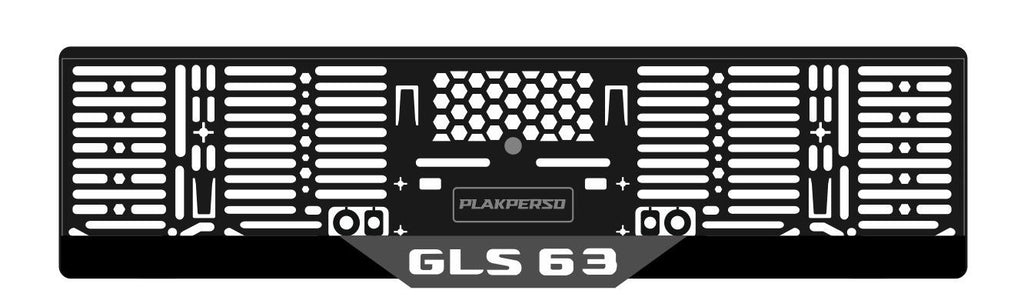 Support de plaque - MERCEDES