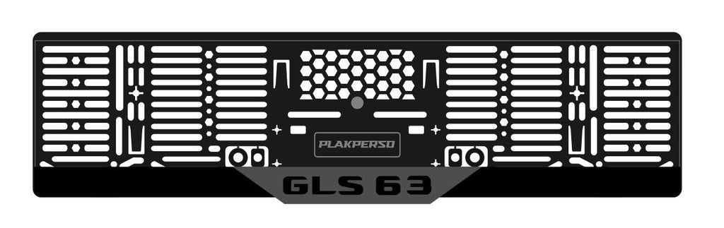 Support de plaque - MERCEDES