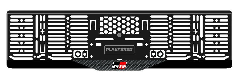 Support de plaque - TOYOTA GR