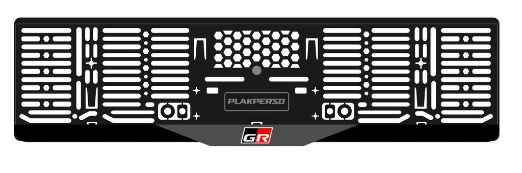 Support de plaque - TOYOTA GR