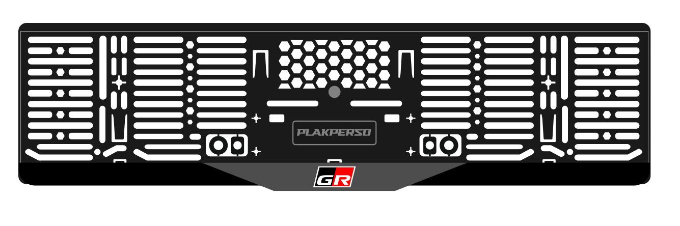 Support de plaque - TOYOTA GR