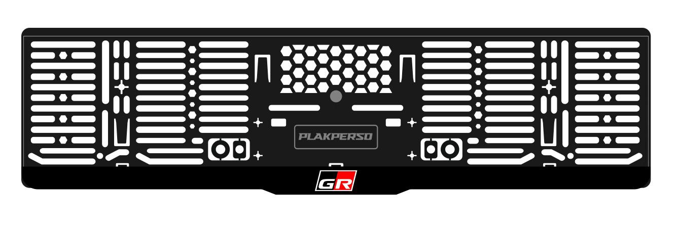 Support de plaque - TOYOTA GR