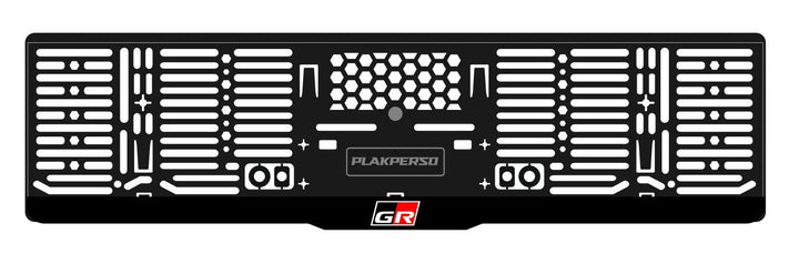 Support de plaque - TOYOTA GR