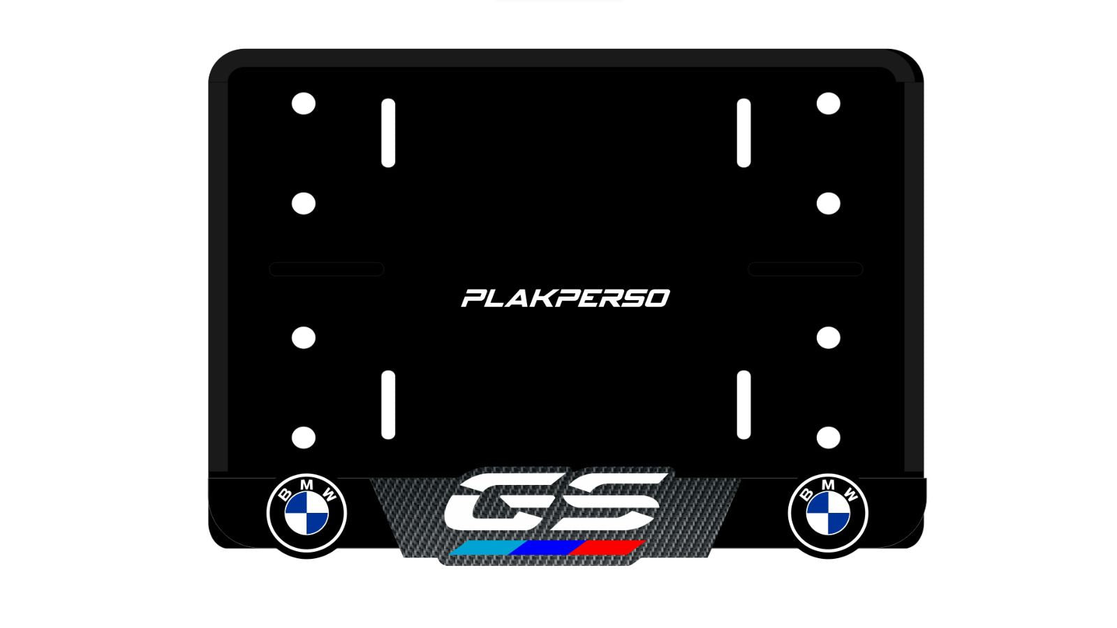Porte-plaque moto - BMW GS