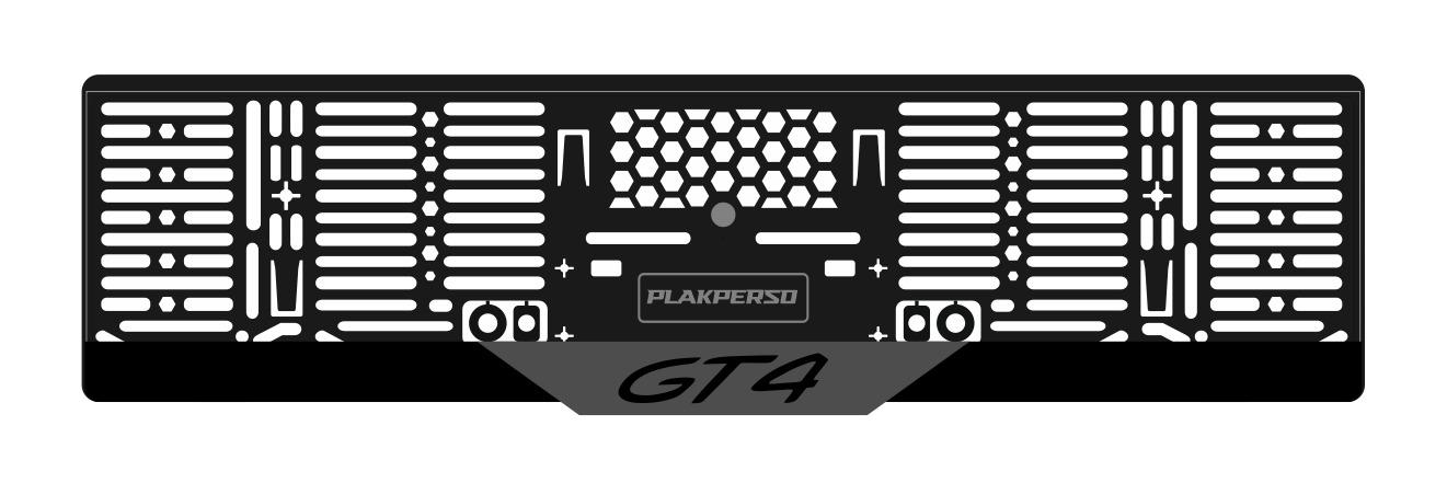 Support de plaque - PORSCHE