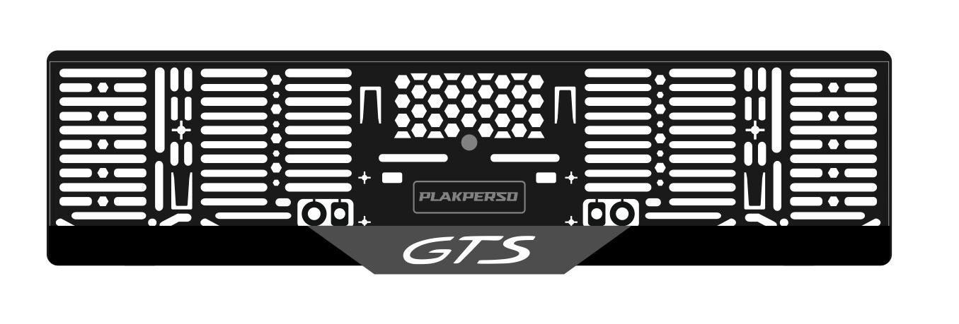 Support de plaque - PORSCHE