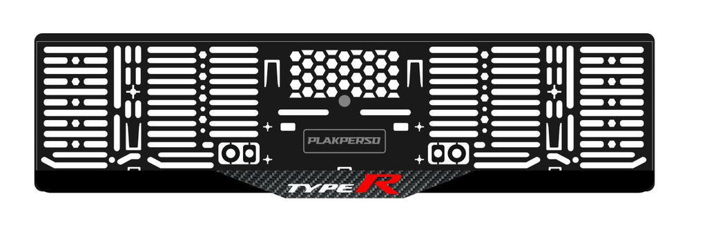 Support de plaque - HONDA TYPE R