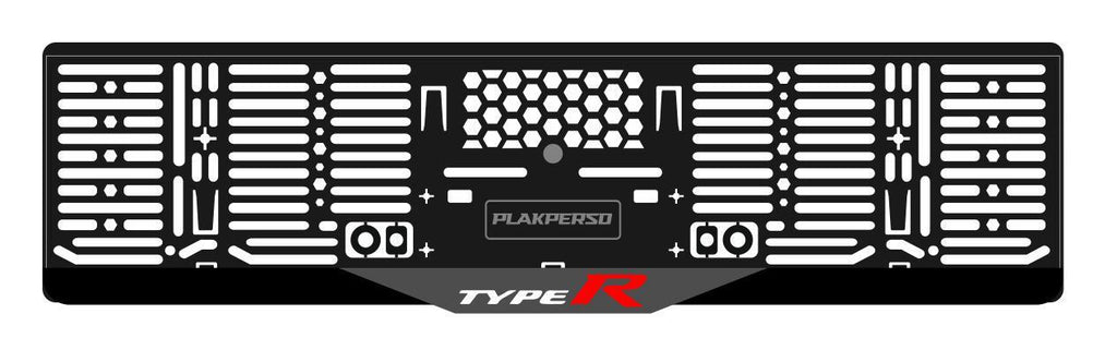 Support de plaque - HONDA TYPE R