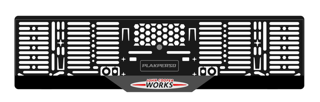 Support de plaque - MINI / JCW