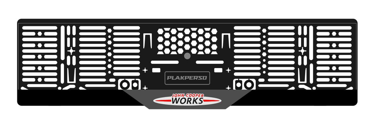 Support de plaque - MINI / JCW