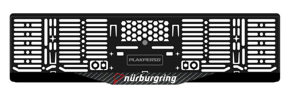 Support de plaque - NÜRBURGRING