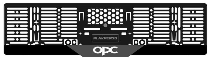 Support de plaque - OPEL OPC