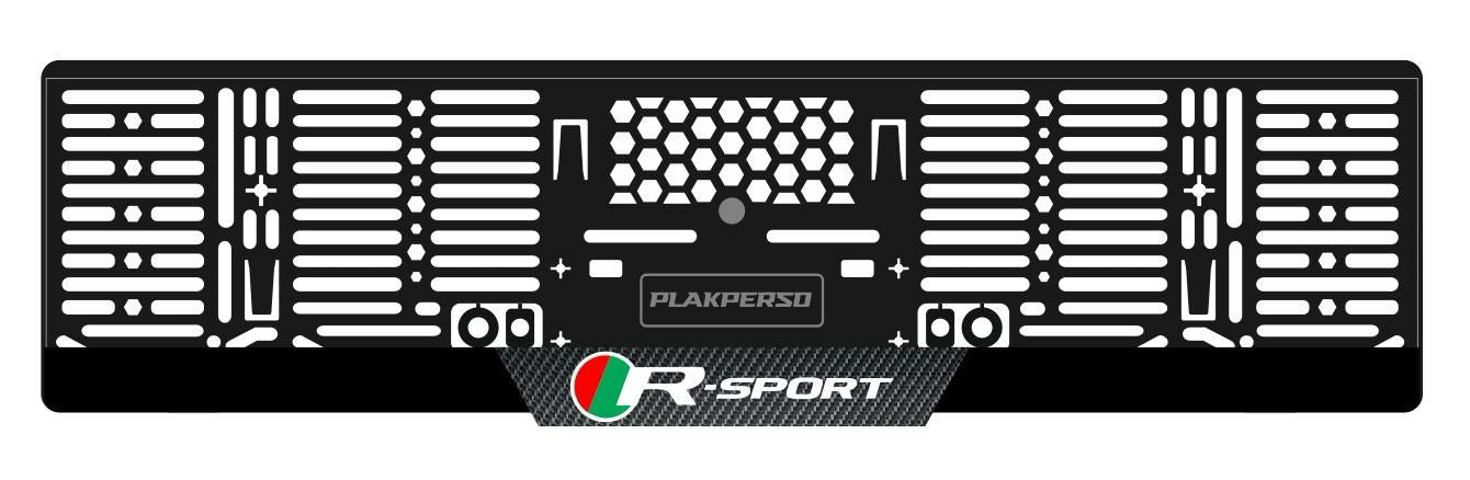 Support de plaque - R-SPORT (Jaguar)