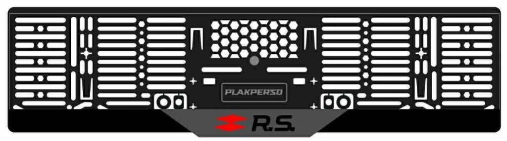 Support de plaque - RENAULT RS