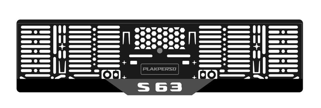 Support de plaque - MERCEDES