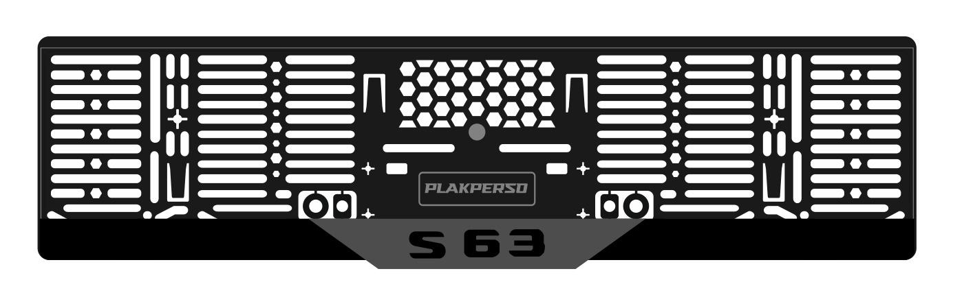 Support de plaque - MERCEDES