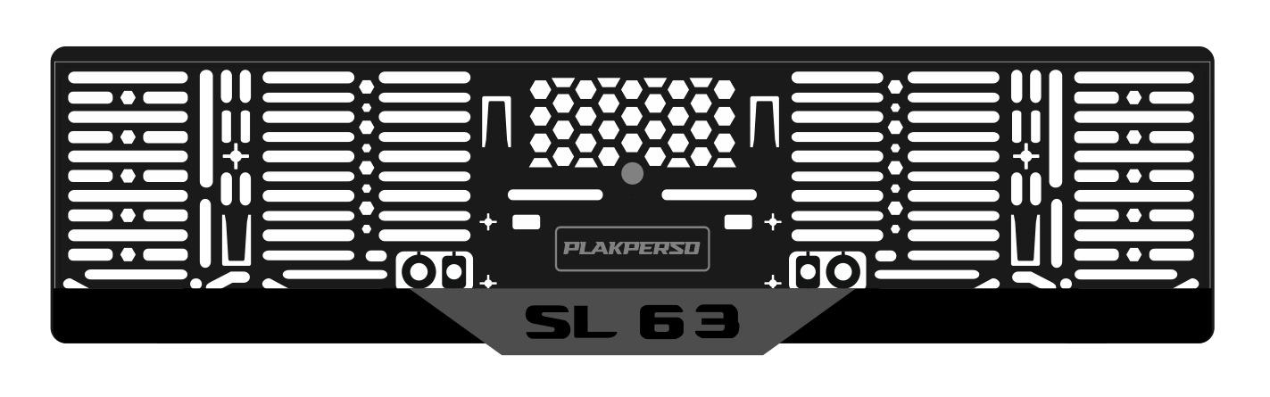 Support de plaque - MERCEDES