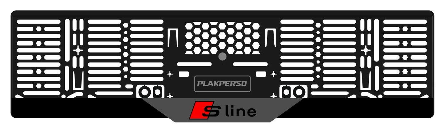 Support de plaque - AUDI