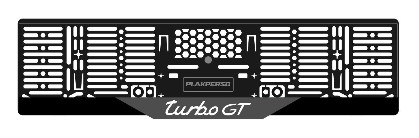 Support de plaque - PORSCHE