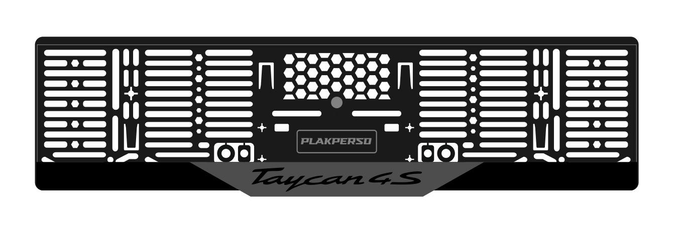 Support de plaque - PORSCHE