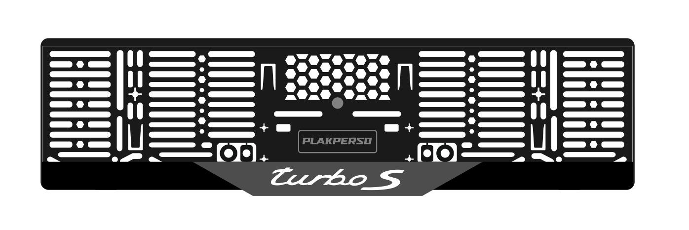 Support de plaque - PORSCHE