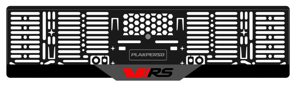 Support de plaque - SKODA VRS