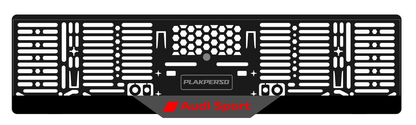 Support de plaque - AUDI SPORT