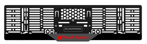 Support de plaque - AUDI SPORT
