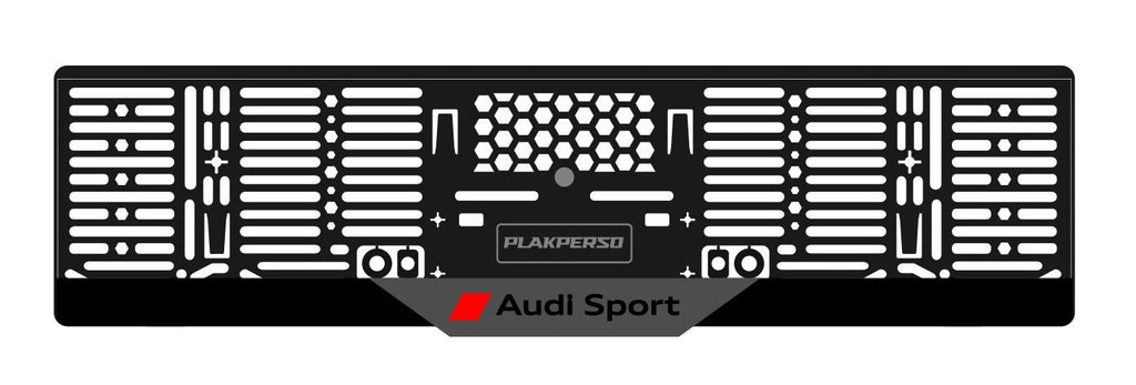 Support de plaque - AUDI SPORT