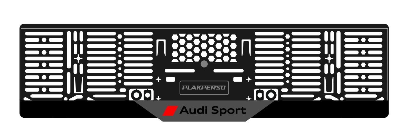 Support de plaque - AUDI SPORT