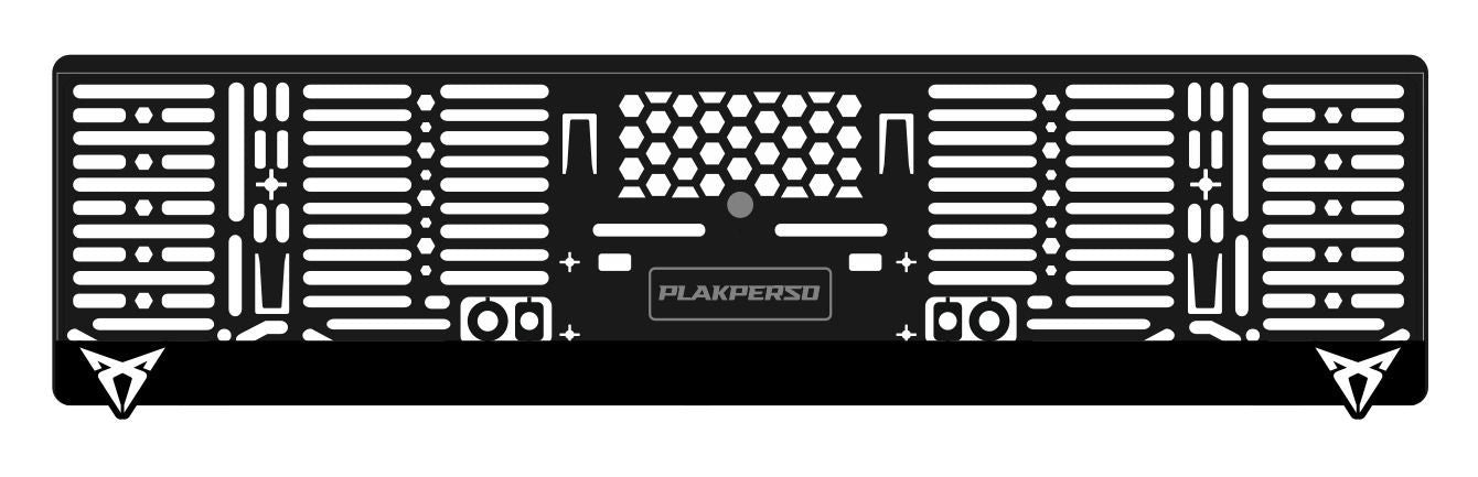 Support de plaque personnalisable - CUPRA