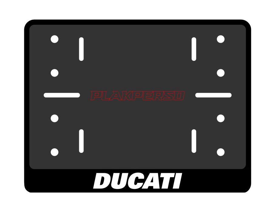 Porte-plaque moto - DUCATI