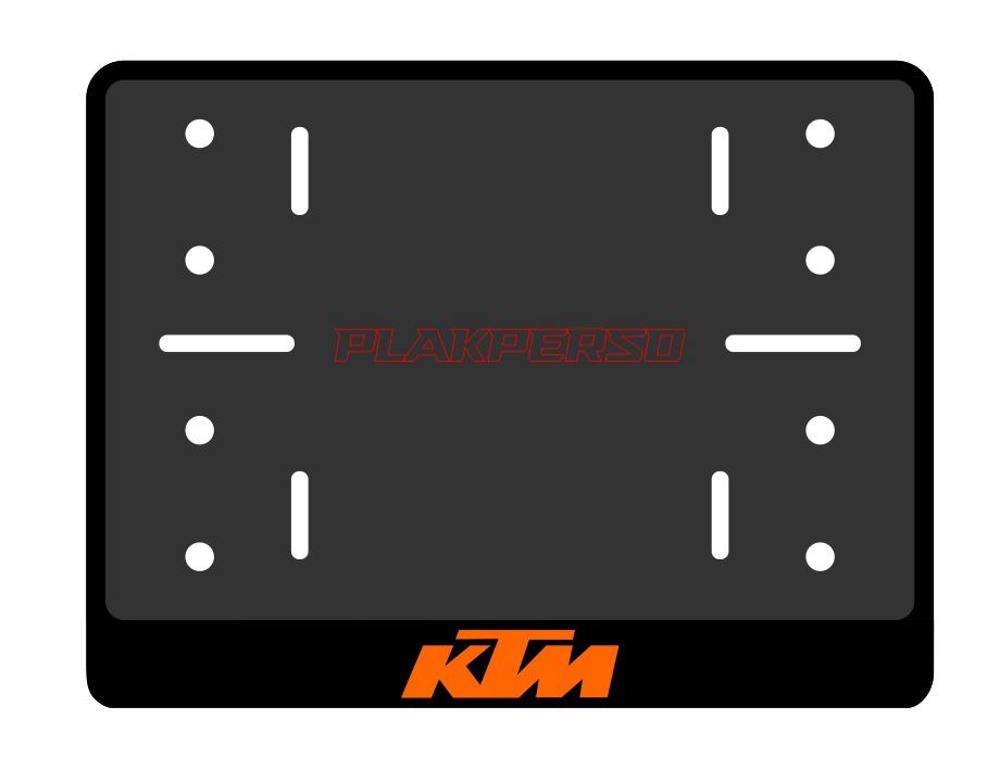 Porte-plaque moto - KTM